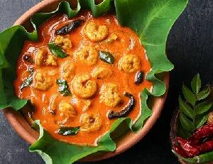 Kerala Style Prawn Curry